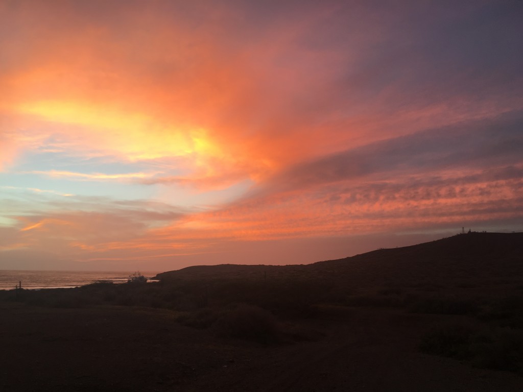 Sunset in La Guajira. Photo courtesy Laura Erazo Santanilla.